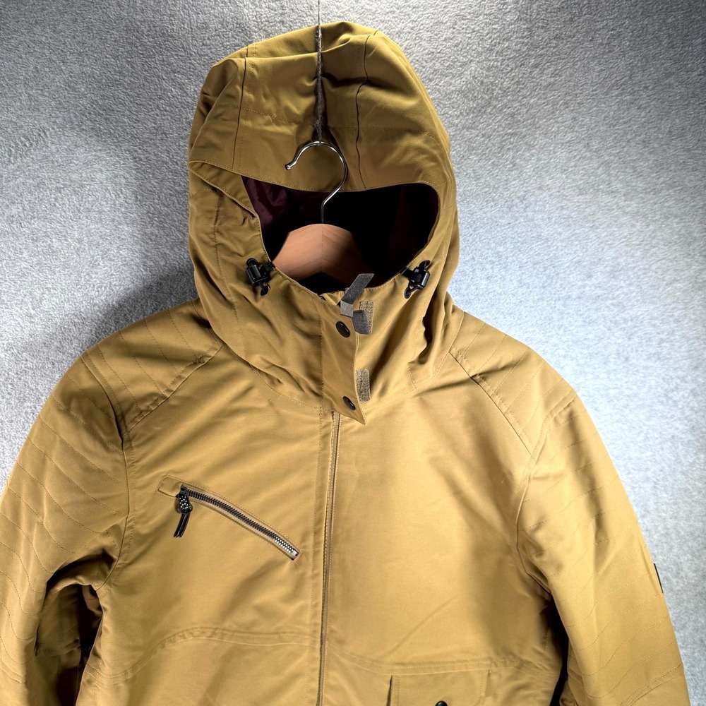 Ride Snowboards Cherry Snow Jacket Womens Medium Moss Oxford Insulated Hooded - Picture 2 of 12